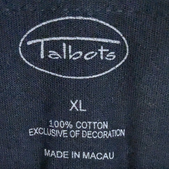 Talbots lightweight button-up blouse - Picture 3 of 8